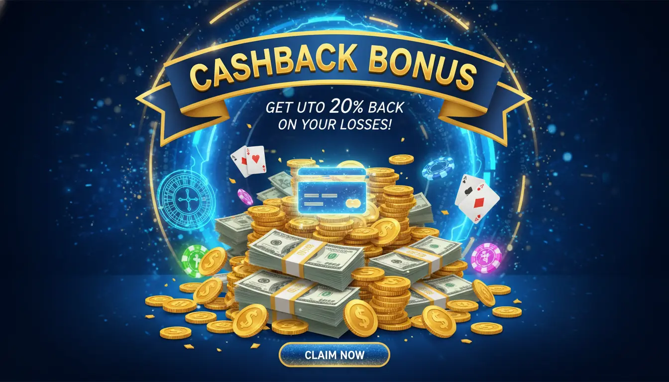 Casumo casino Cashback Bonus